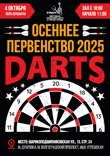 Первенство Москвы 2025 Осень